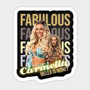 Famous wwe carmella Sticker